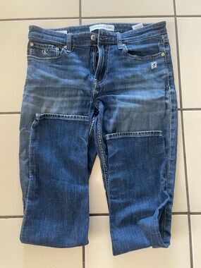 Calvin Klein Jeans Men's Indigo Slim Straight Jeans